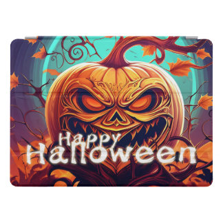 Ornate Jack-o-Lantern Twisted Branch Halloween iPad Pro Cover