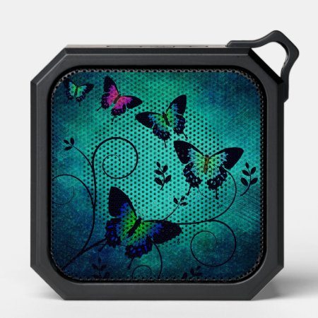 Ornate Jewel Butterflies Bluetooth Speaker