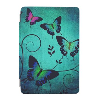 Ornate Jewel Butterflies Ipad Mini Cover by LouiseBDesigns at Zazzle