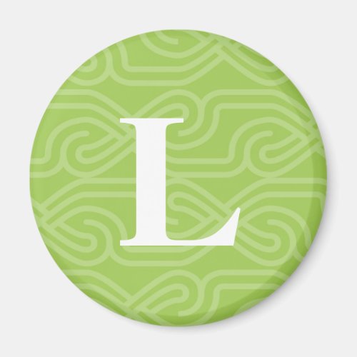 Ornate Knotwork Monogram - Letter L
