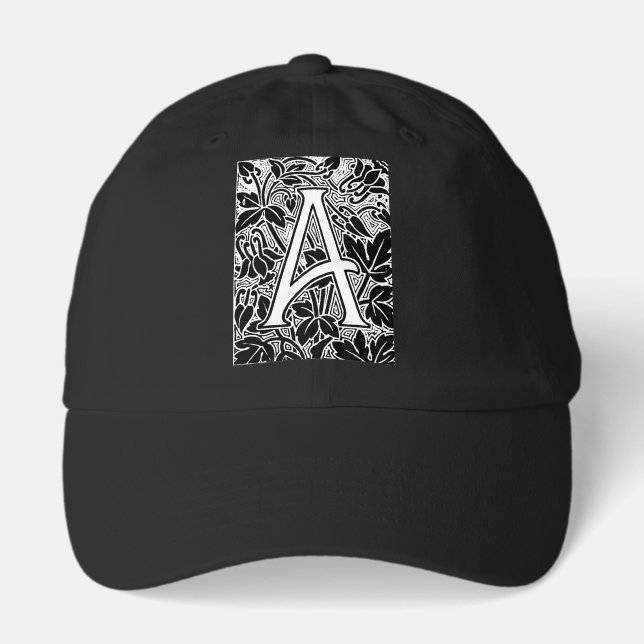 Ornate Letter "A" Hat (Front)