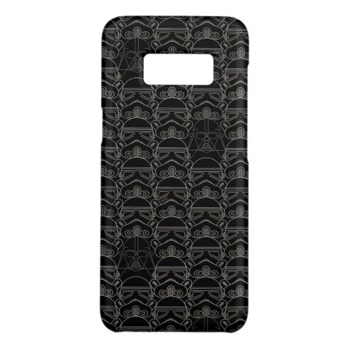 Ornate Lines Darth Vader and Stormtrooper Pattern Case_Mate Samsung Galaxy S8 Case
