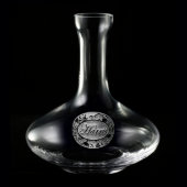 Ornate Mask Personalized Wine Decanter (Front)