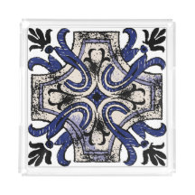 Ornate Mediterranean Tile Motif