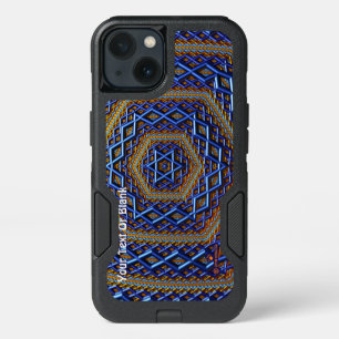 Ornate Metallic Magen David iPhone 13 Case