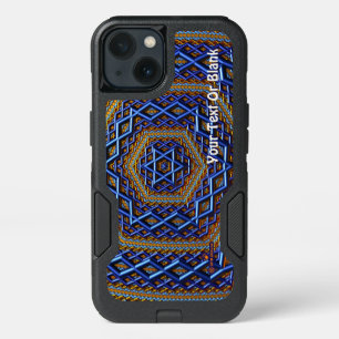 Ornate Metallic Magen David iPhone 13 Case