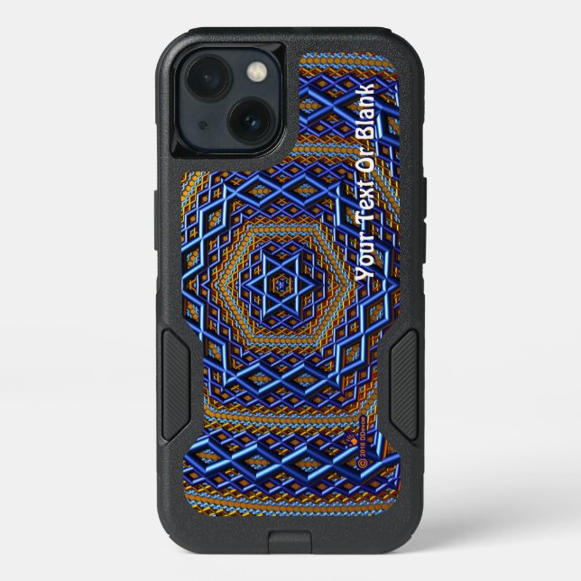 Ornate Metallic Magen David Otterbox iPhone Case (Back)