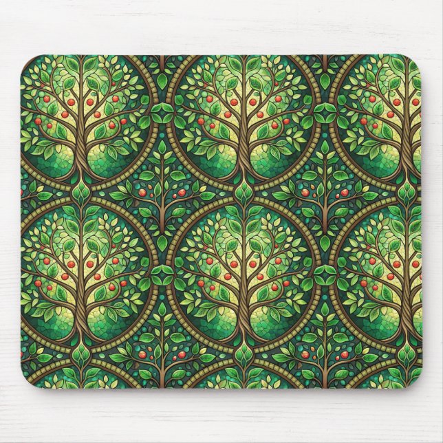 Ornate mousepad design featuring a repeating  (Front)