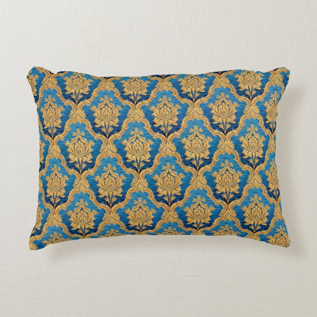 Ornate Pattern  Accent Pillow (Front)