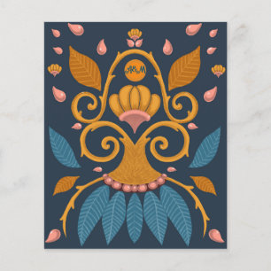 Ornate pattern Medieval style personalized