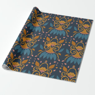 Ornate pattern Medieval style Wrapping Paper