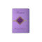 Ornate Purple Damask Custom Passport Holder