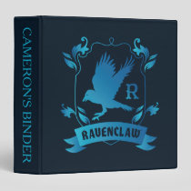 Ornate RAVENCLAW™ House Crest 3 Ring Binder