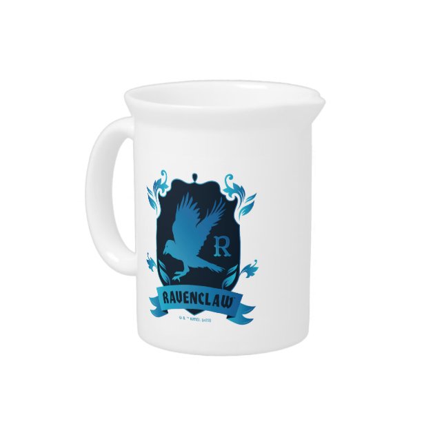 Ornate RAVENCLAW™ House Crest Beverage Pitcher (Left)