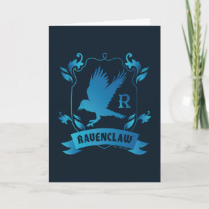 Ornate RAVENCLAW™ House Crest Card