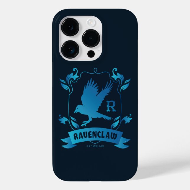 Ornate RAVENCLAW™ House Crest Case-Mate iPhone Case (Back)