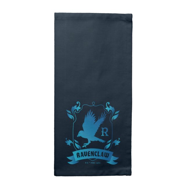 Ornate RAVENCLAW™ House Crest Cloth Napkin (Half Fold)