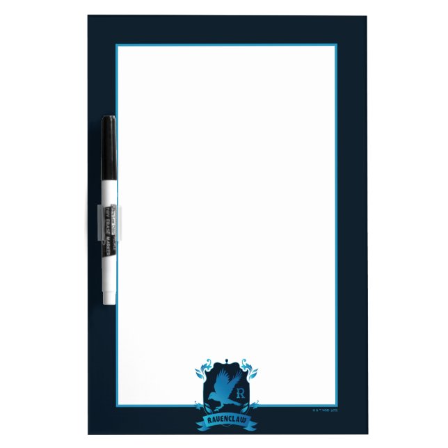Ornate RAVENCLAW™ House Crest Dry Erase Board (Front)