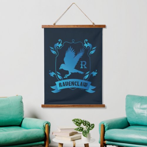 Ornate RAVENCLAW House Crest Hanging Tapestry