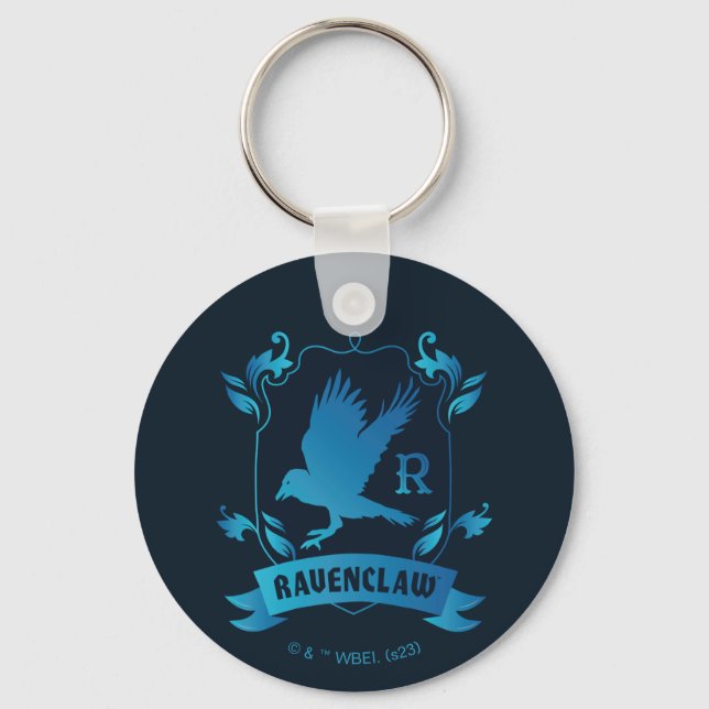 Ornate RAVENCLAW™ House Crest Keychain (Front)