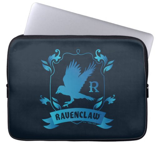 Ornate RAVENCLAW House Crest Laptop Sleeve