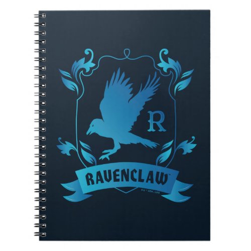 Ornate RAVENCLAWâ House Crest Notebook