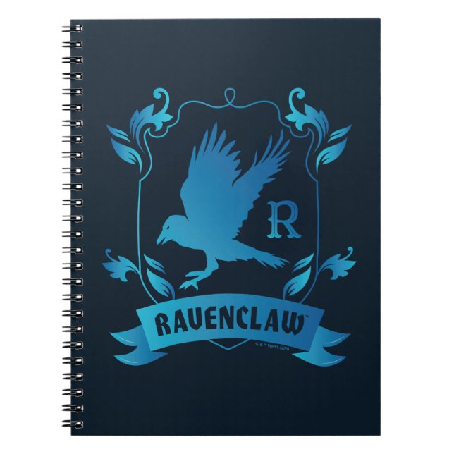 Ornate RAVENCLAW™ House Crest Notebook (Front)