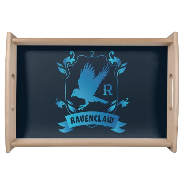 Ornate RAVENCLAW™ House Crest Serving Tray (Front)