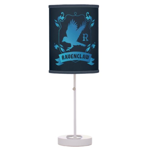 Ornate RAVENCLAW House Crest Table Lamp