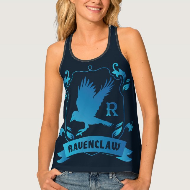 Ornate RAVENCLAW™ House Crest Tank Top (Front)