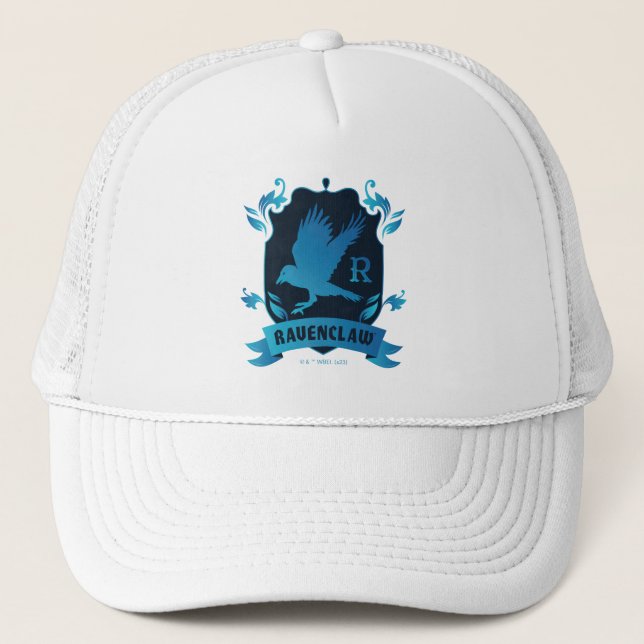 Ornate RAVENCLAW™ House Crest Trucker Hat (Front)
