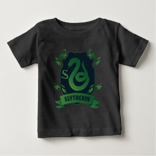 Ornate SLYTHERIN™ House Crest Baby T-Shirt