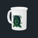 Ornate SLYTHERIN™ House Crest Beverage Pitcher<br><div class="desc">HARRY POTTER™ | Check out this ornate SLYTHERIN™ House Crest in green with snake silhouette!</div>