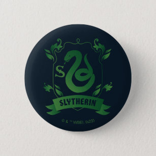 Ornate SLYTHERIN™ House Crest Button