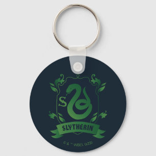 Ornate SLYTHERIN™ House Crest Keychain