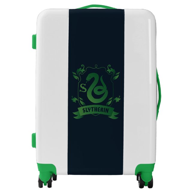 Ornate SLYTHERIN™ House Crest Luggage (Front)
