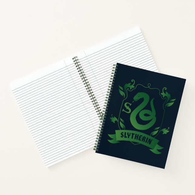 Ornate SLYTHERIN™ House Crest Notebook (Inside)