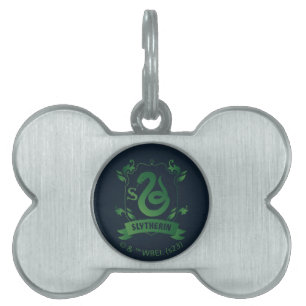 Ornate SLYTHERIN™ House Crest Pet ID Tag