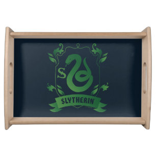 Ornate SLYTHERIN™ House Crest Serving Tray