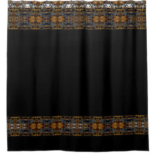 Ornate Steampunk Goth Victorian Bathroom Decor Shower Curtain