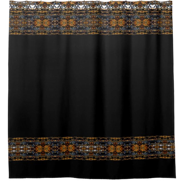 Ornate Steampunk Goth Victorian Bathroom Decor Shower Curtain (Front)