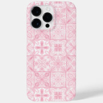 Ornate tiles in pink  Case-Mate iPhone 14 pro max case