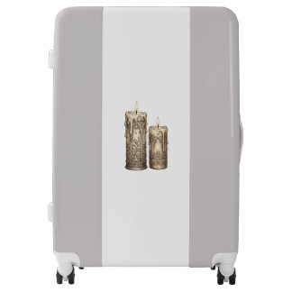 Ornate Vintage Gothic Candles Luggage