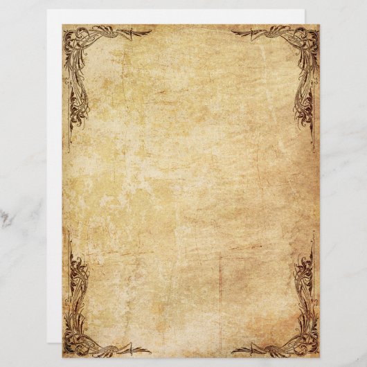 Ornate Vintage Letterhead (Front/Back)