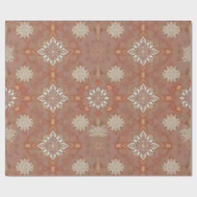 Ornate Winter Heirloom Christmas Pattern Wrapping  Wrapping Paper