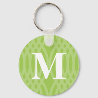 Ornate Woven Monogram - Letter M Keychain