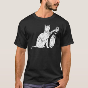 Ornery Alley Cat Tipping Bowling Pin Team T-Shirt
