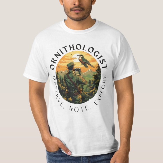Ornithologist's Perspective T-Shirt (Front)