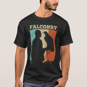 Ornithology Birder Falconer Falconry Hunting Vinta T-Shirt