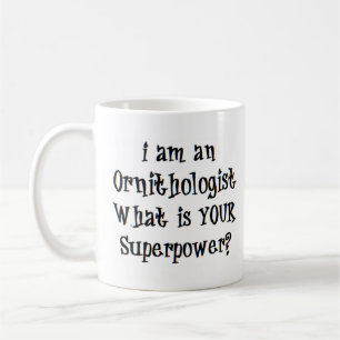 ornithology coffee mug